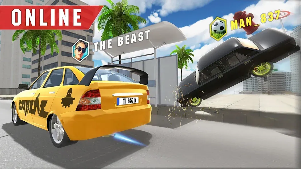 Real Cars Online Racing [MOD: безлимитные деньги и топливо] Screenshot 2