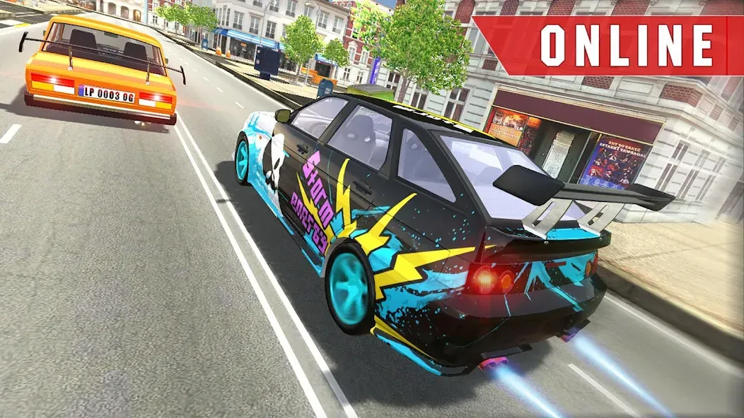Real Cars Online Racing [MOD: безлимитные деньги и топливо] Screenshot 4