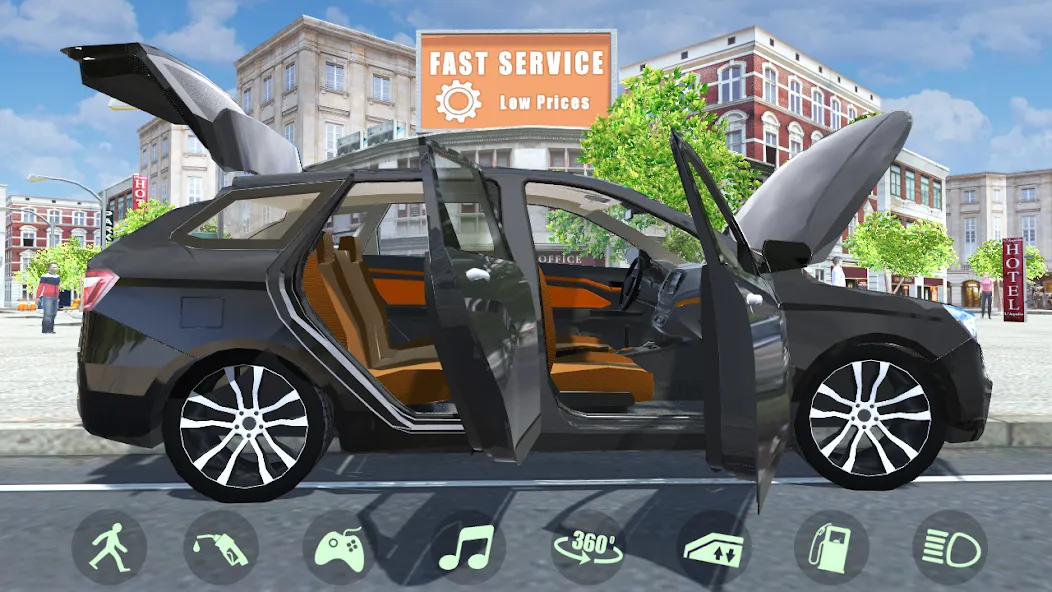 Russian Cars: VestaSW [MOD: безлимитные деньги и открыты все машины] Screenshot 1