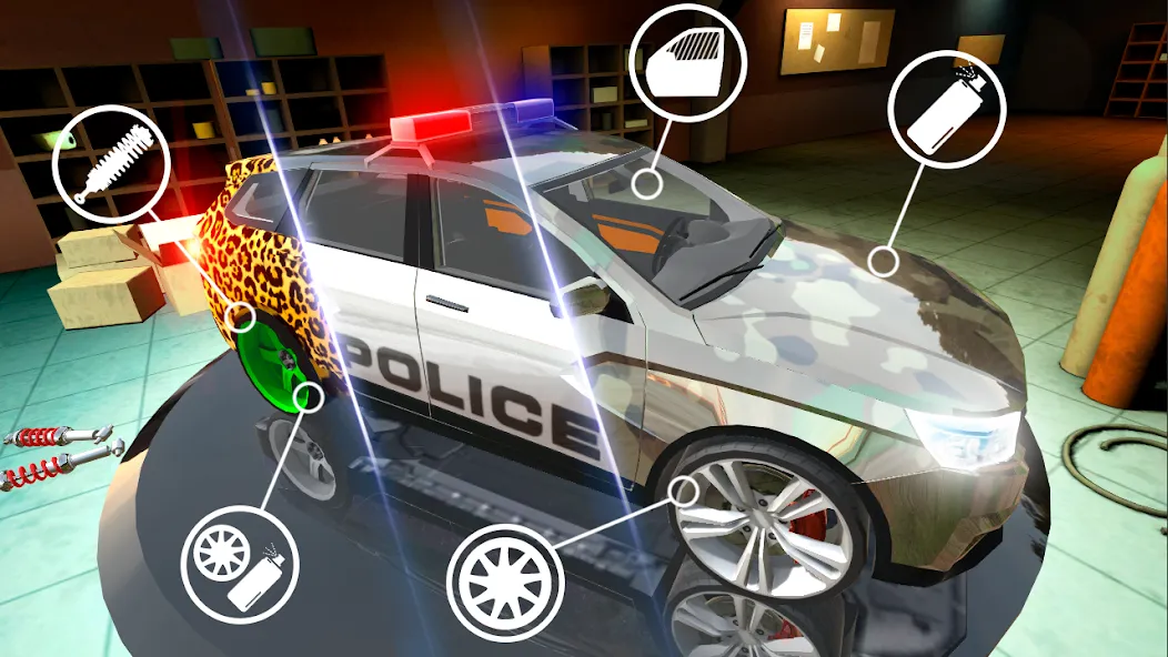 Russian Cars: VestaSW [MOD: безлимитные деньги и открыты все машины] Screenshot 2