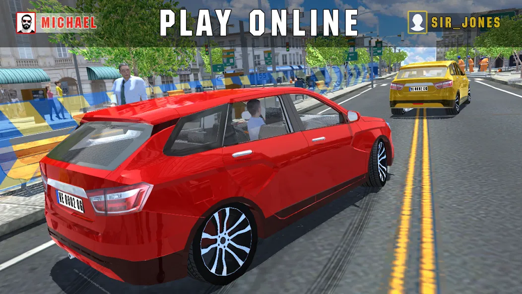 Russian Cars: VestaSW [MOD: безлимитные деньги и открыты все машины] Screenshot 3