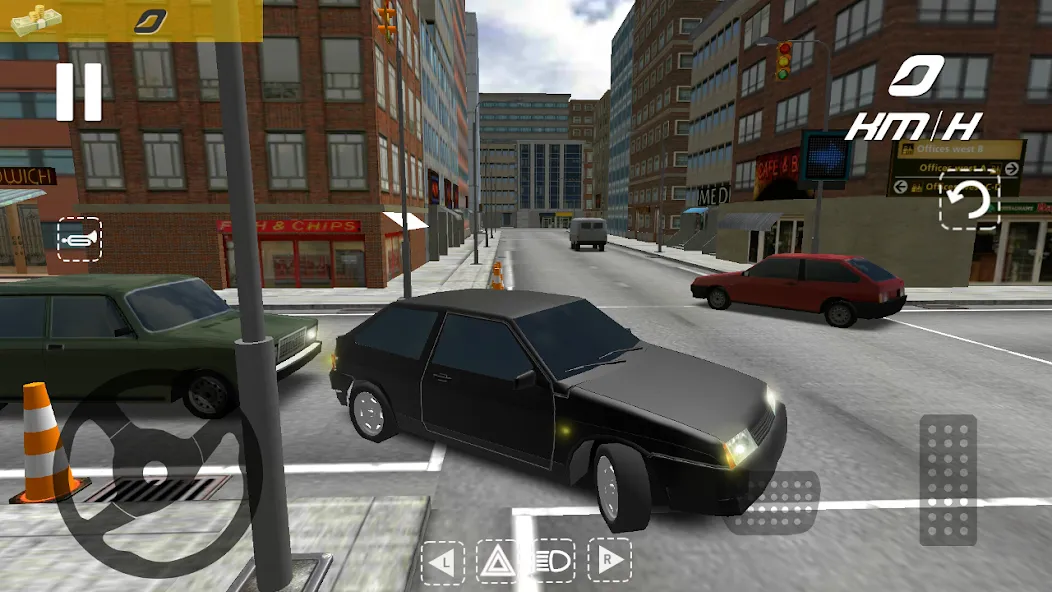 Russian Cars: 8 in City [MOD: безлимитные деньги и все машины] Screenshot 2