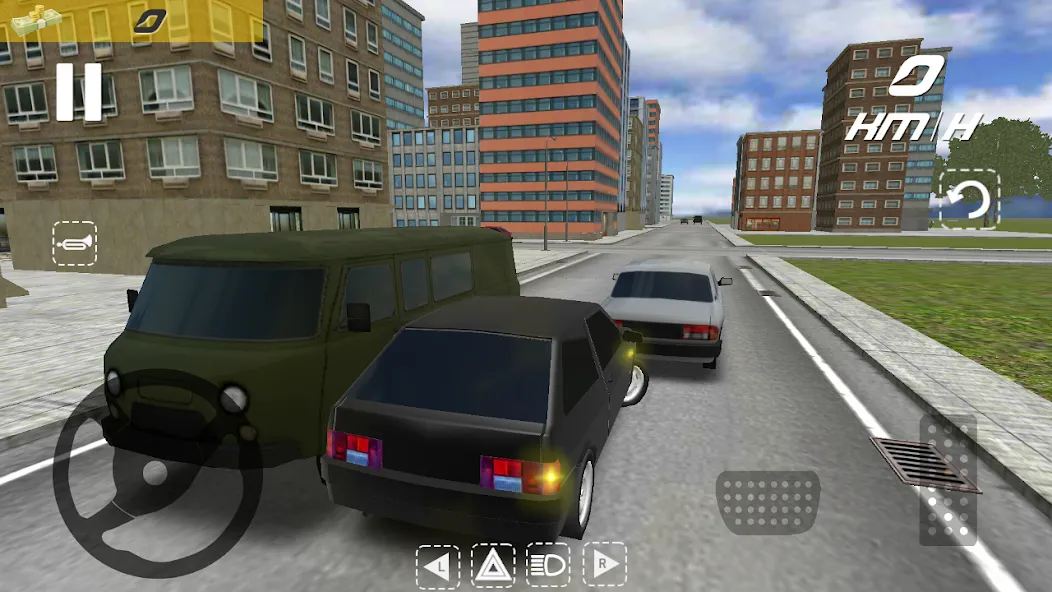 Russian Cars: 8 in City [MOD: безлимитные деньги и все машины] Screenshot 3