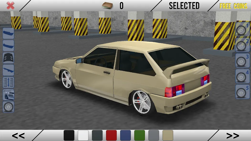 Russian Cars: 8 in City [MOD: безлимитные деньги и все машины] Screenshot 5