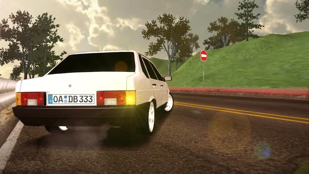 Russian Cars: 99 and 9 in City [MOD: безлимитные деньги и топливо] Screenshot 1