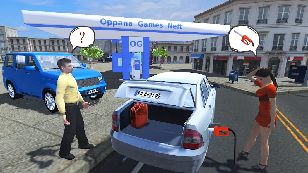 Russian Cars Simulator [MOD: безлимитные деньги и все машины] Screenshot 5
