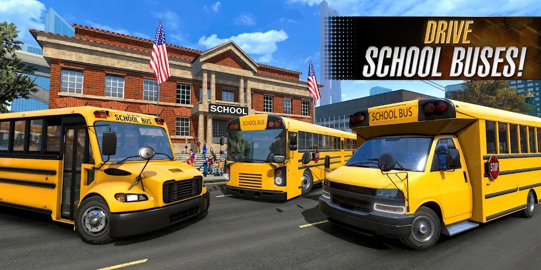 Bus Simulator 2023 [MOD: безлимитные деньги и все автобусы] Screenshot 2