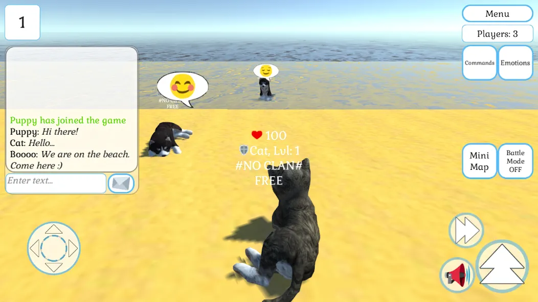 Cute Cat And Puppy World [MOD: много монет и все питомцы] Screenshot 1