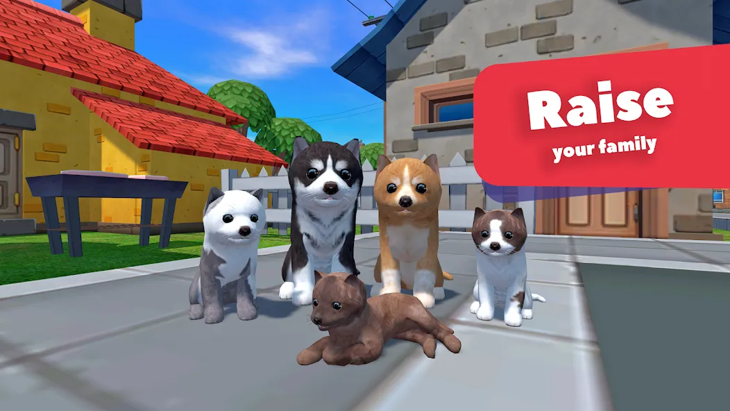 Dog Simulator - Animal Life [MOD: безлимитные монеты и все породы] Screenshot 1
