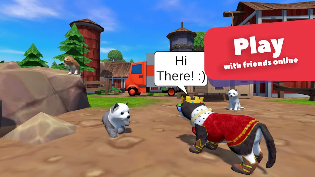 Dog Simulator - Animal Life [MOD: безлимитные монеты и все породы] Screenshot 2