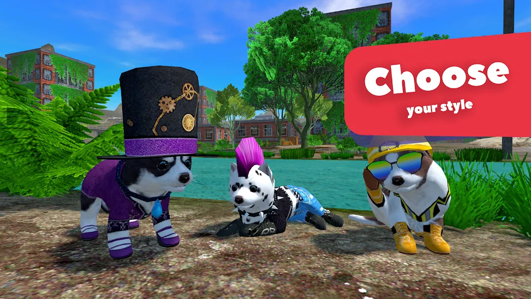 Dog Simulator - Animal Life [MOD: безлимитные монеты и все породы] Screenshot 3