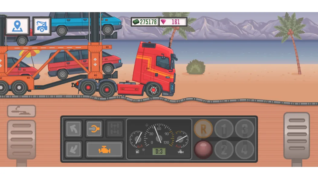 Trucker and Trucks [MOD: много денег и все грузовики открыты] Screenshot 4