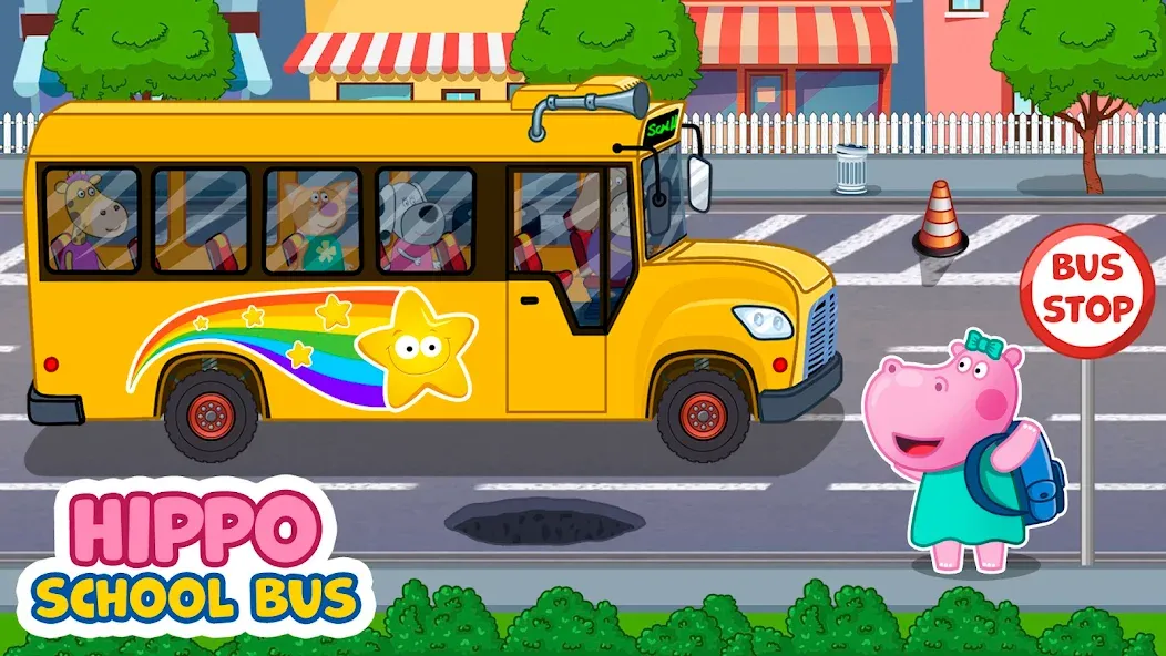 Kids School Bus Adventure [MOD: все уровни и без рекламы] Screenshot 1