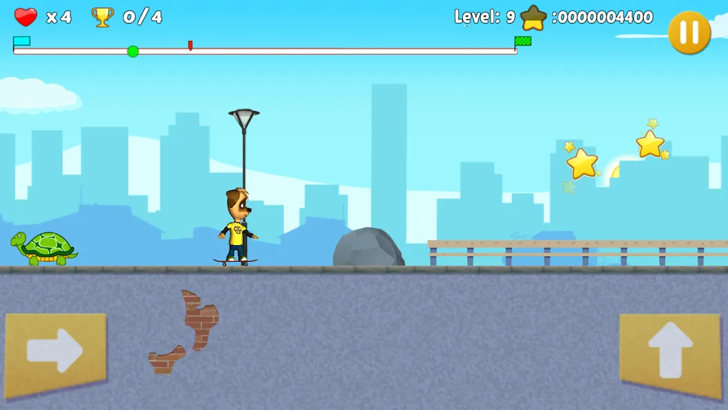 Pooches: Skateboard [MOD: много денег и бонусов] Screenshot 4