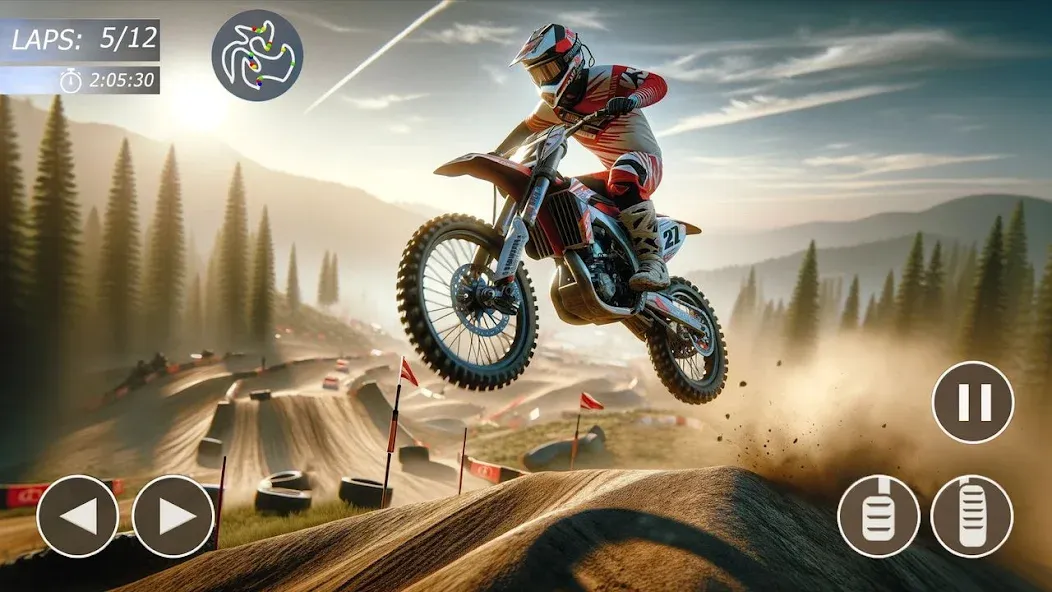MX Bikes: Motocross Dirt bikes [MOD: безлимитные деньги и открытые байки] Screenshot 1
