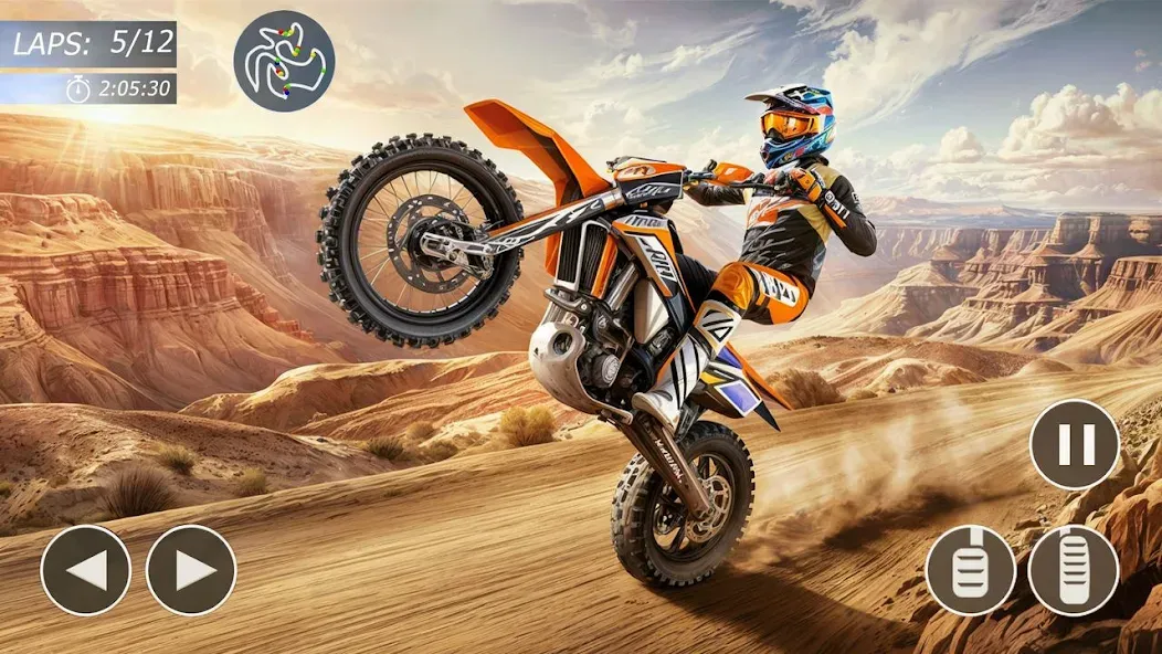MX Bikes: Motocross Dirt bikes [MOD: безлимитные деньги и открытые байки] Screenshot 3