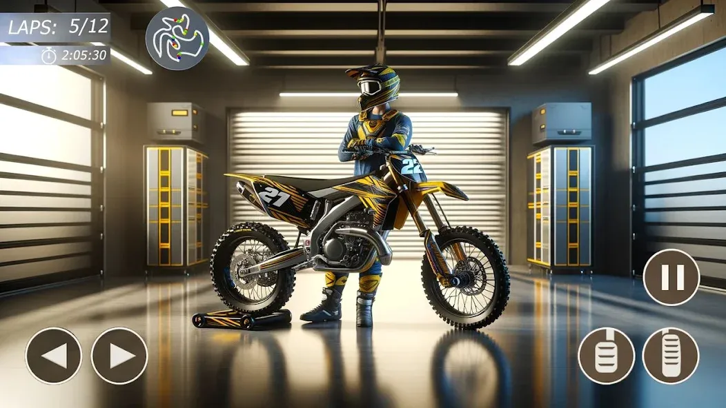 MX Bikes: Motocross Dirt bikes [MOD: безлимитные деньги и открытые байки] Screenshot 4