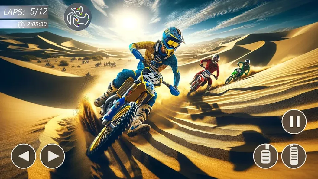 MX Bikes: Motocross Dirt bikes [MOD: безлимитные деньги и открытые байки] Screenshot 5