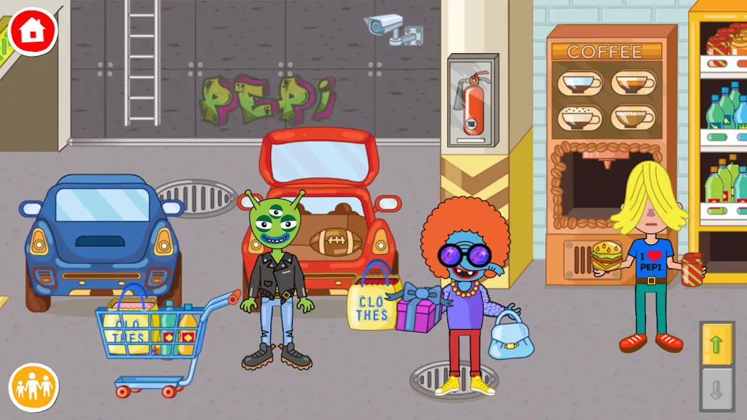 Pepi Super Stores: Fun &amp; Games [MOD: открыты все предметы и локации] Screenshot 3