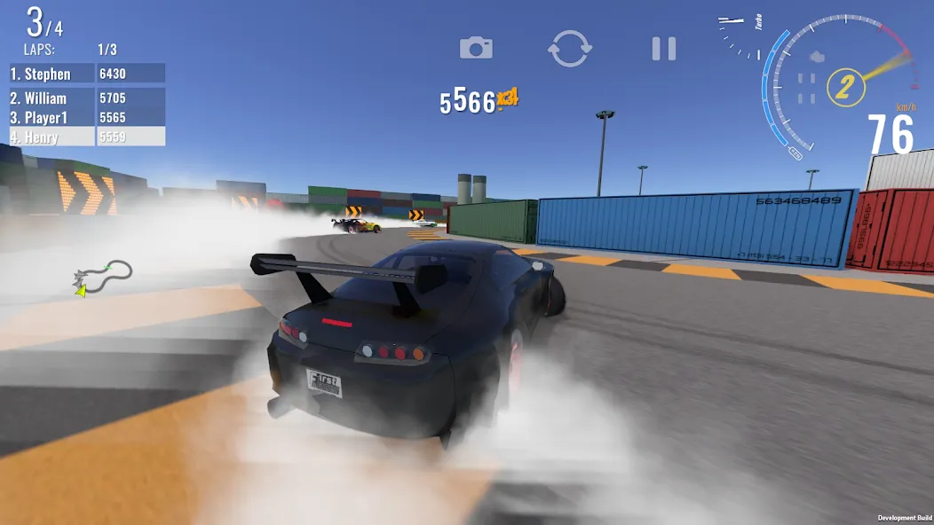 First Racer [MOD: безлимитные деньги и ускорение машин] Screenshot 2