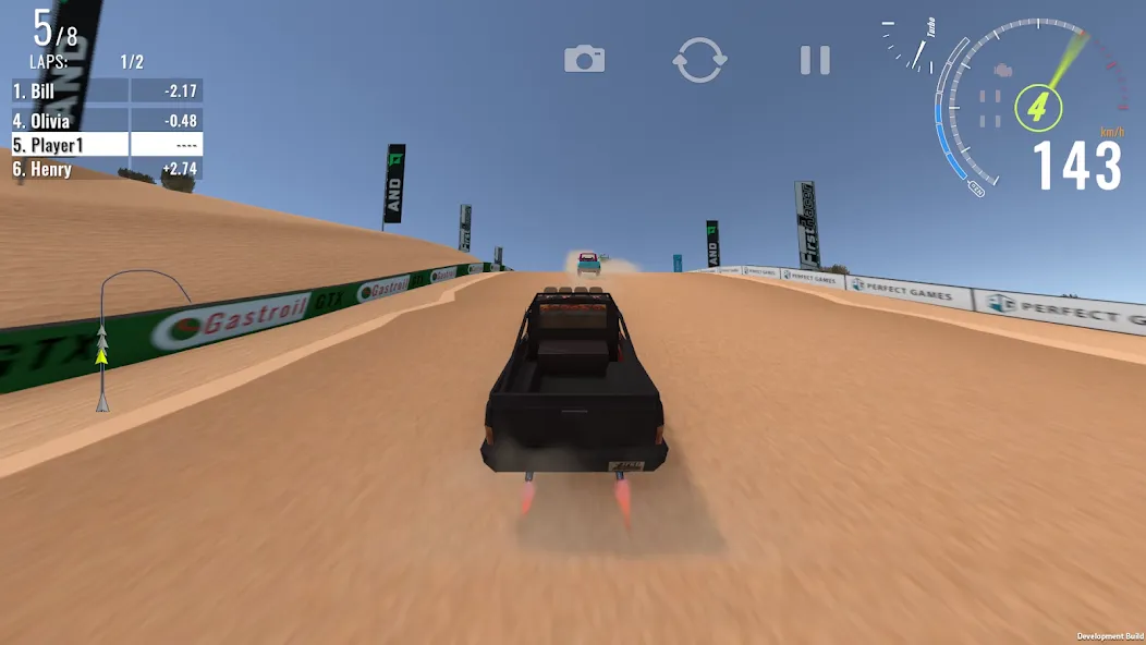 First Racer [MOD: безлимитные деньги и ускорение машин] Screenshot 4