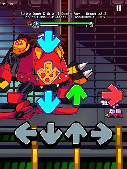 Dashin Spin Rhythm Battle [MOD: безлимитные монеты и все уровни] Screenshot 5
