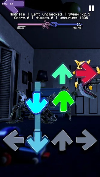 Hypno Mix Five Nights Battle [MOD: открыты все персонажи и уровни] Screenshot 3