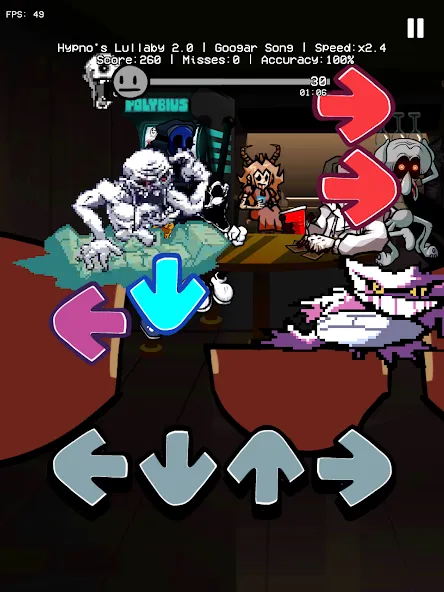 Hypno Mix Five Nights Battle [MOD: открыты все персонажи и уровни] Screenshot 5