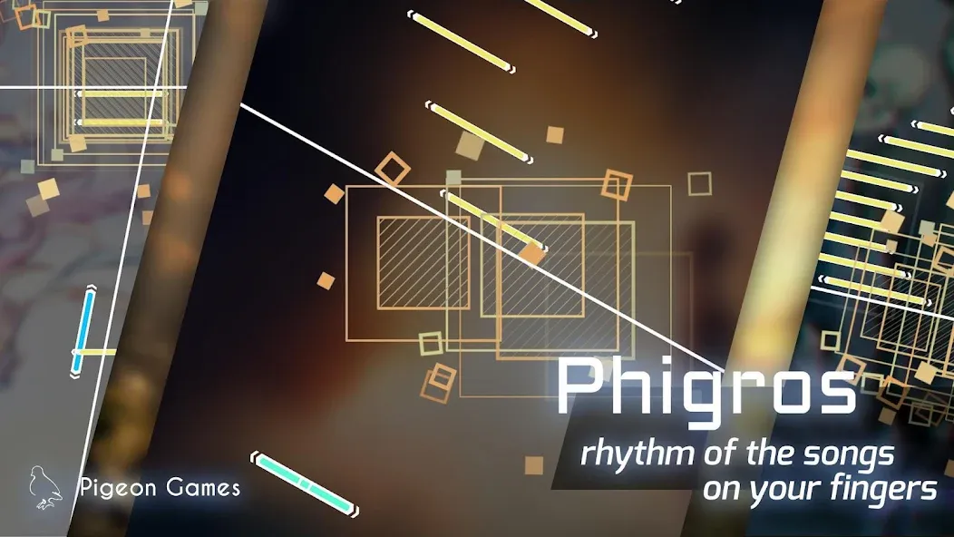 Phigros [MOD: открыты все песни и уровни] Screenshot 1