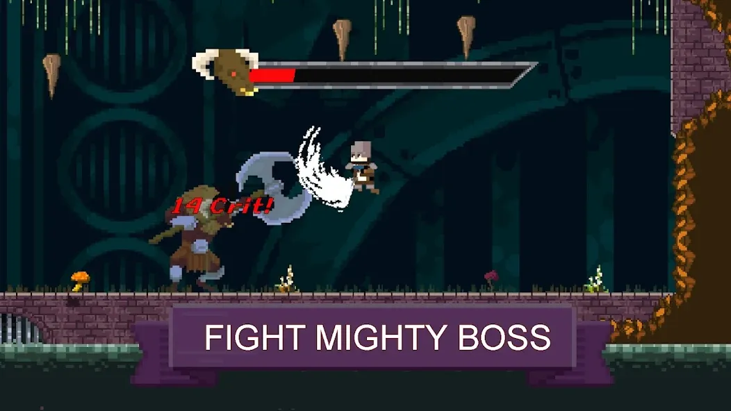 Rune Sword: Action Platformer [MOD: безлимитные деньги и энергия] Screenshot 2
