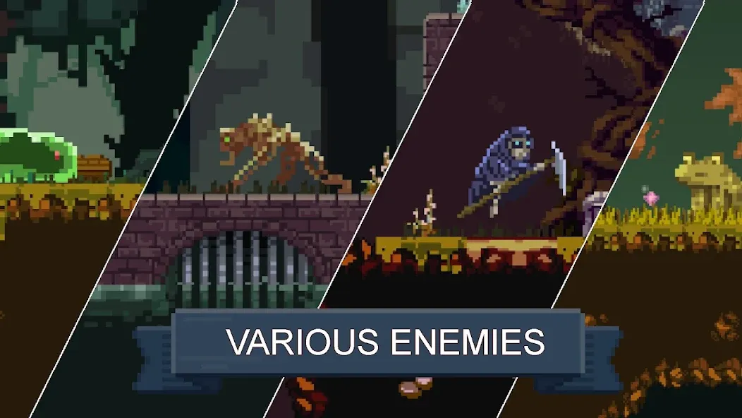Rune Sword: Action Platformer [MOD: безлимитные деньги и энергия] Screenshot 4