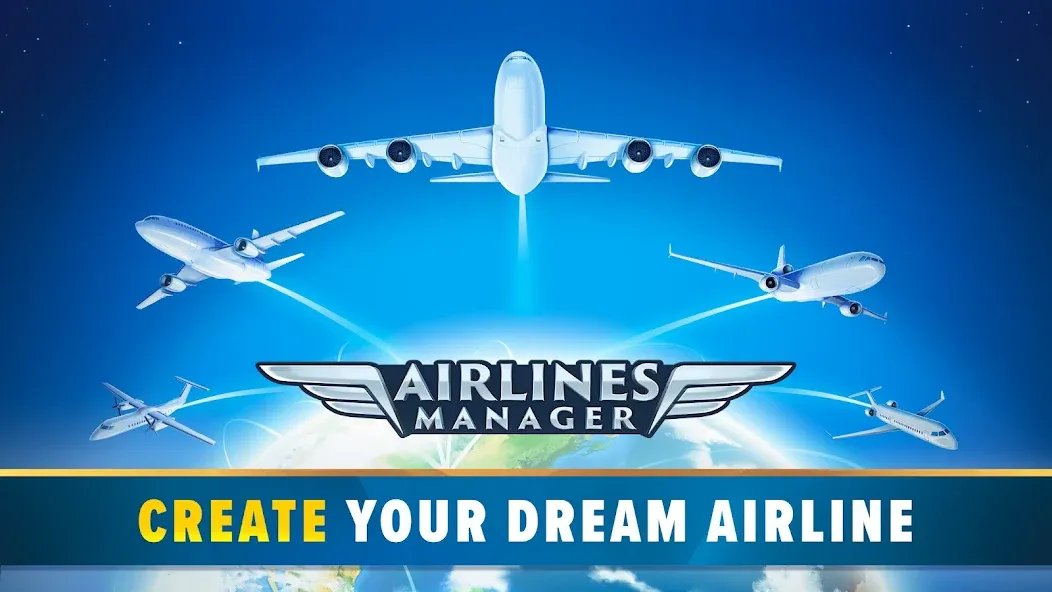 Airlines Manager: Plane Tycoon [MOD: безлимитные деньги и все самолеты открыты] Screenshot 1