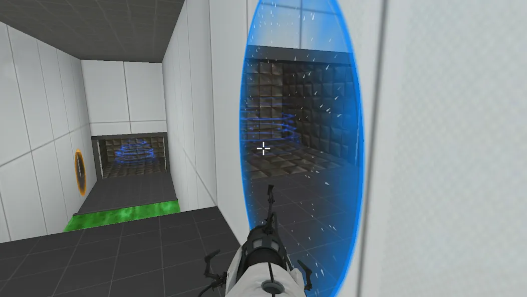 Portal Maze 2 game 3D aperture [MOD: бесконечные подсказки и уровни] Screenshot 1