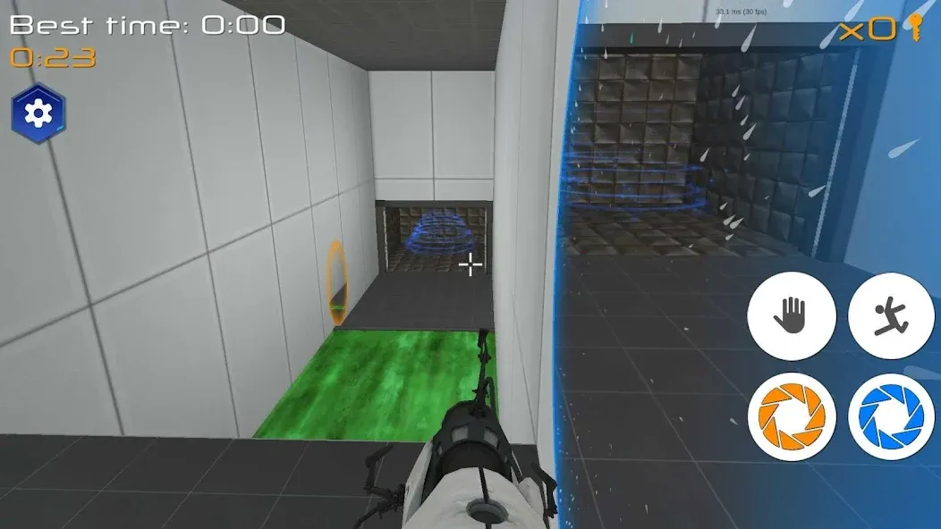 Portal Maze 2 game 3D aperture [MOD: бесконечные подсказки и уровни] Screenshot 3