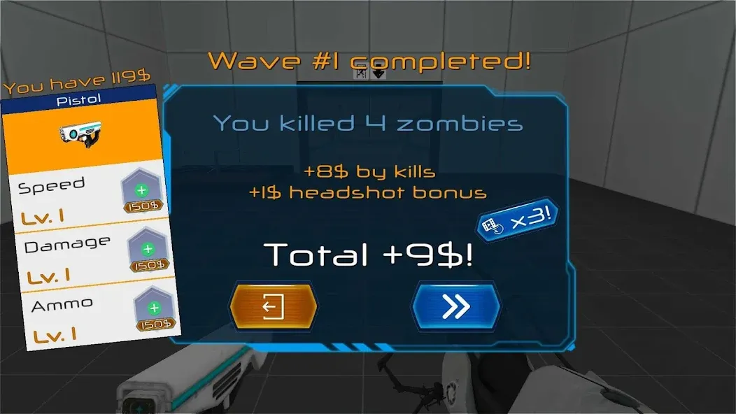 Portal Maze 2 game 3D aperture [MOD: бесконечные подсказки и уровни] Screenshot 5
