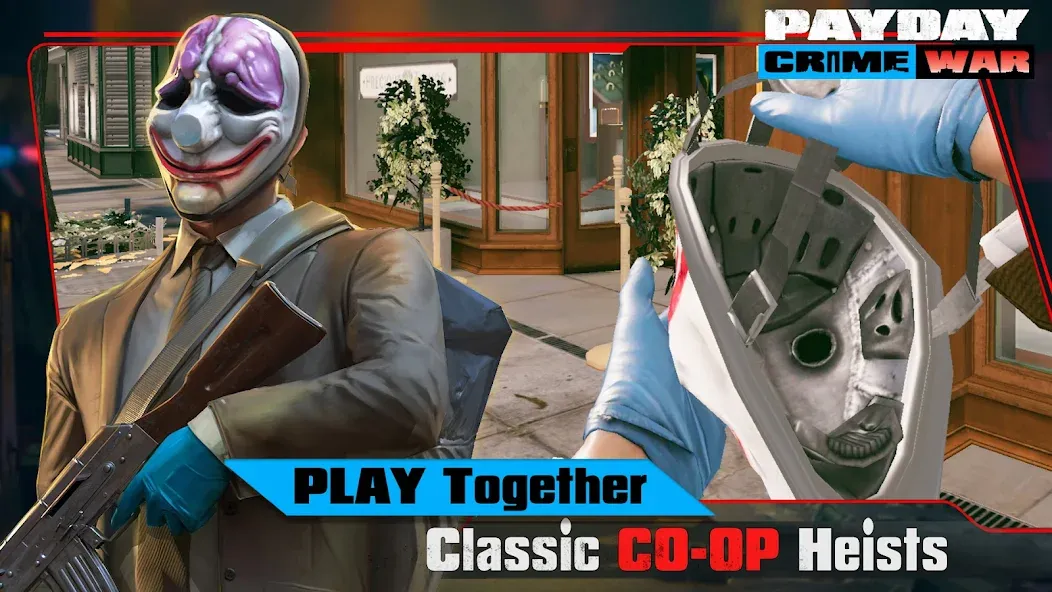 PAYDAY: Crime War [MOD: безлимитные деньги и оружие] Screenshot 4