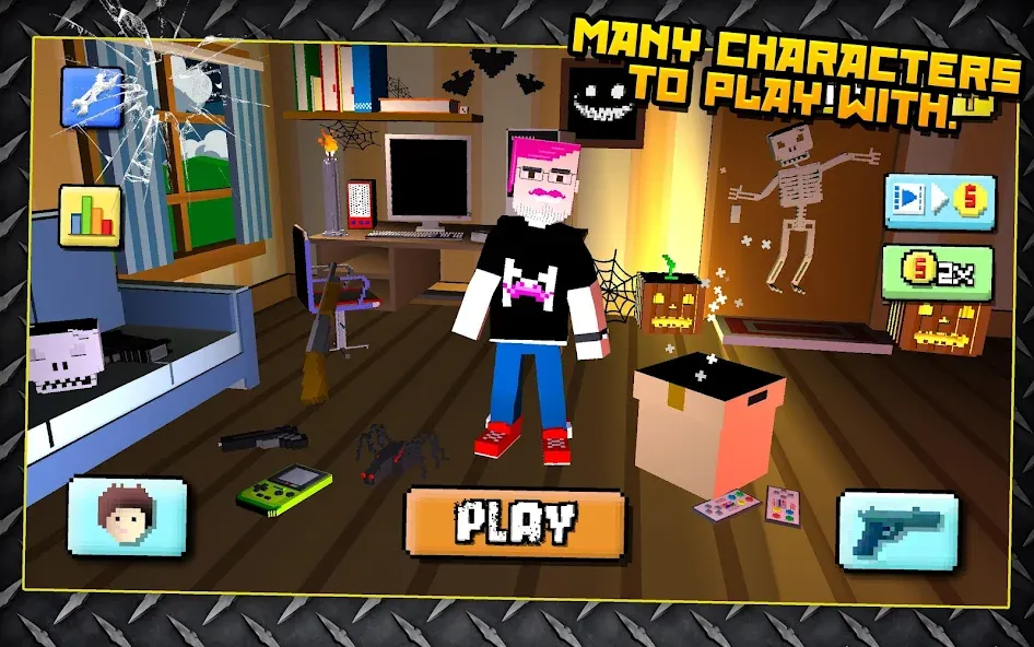 Zombie Breakout: Blood &amp; Chaos [MOD: безлимитные патроны и ресурсы] Screenshot 1
