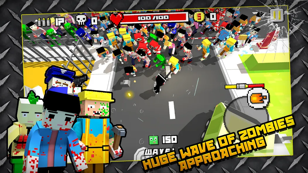 Zombie Breakout: Blood &amp; Chaos [MOD: безлимитные патроны и ресурсы] Screenshot 3