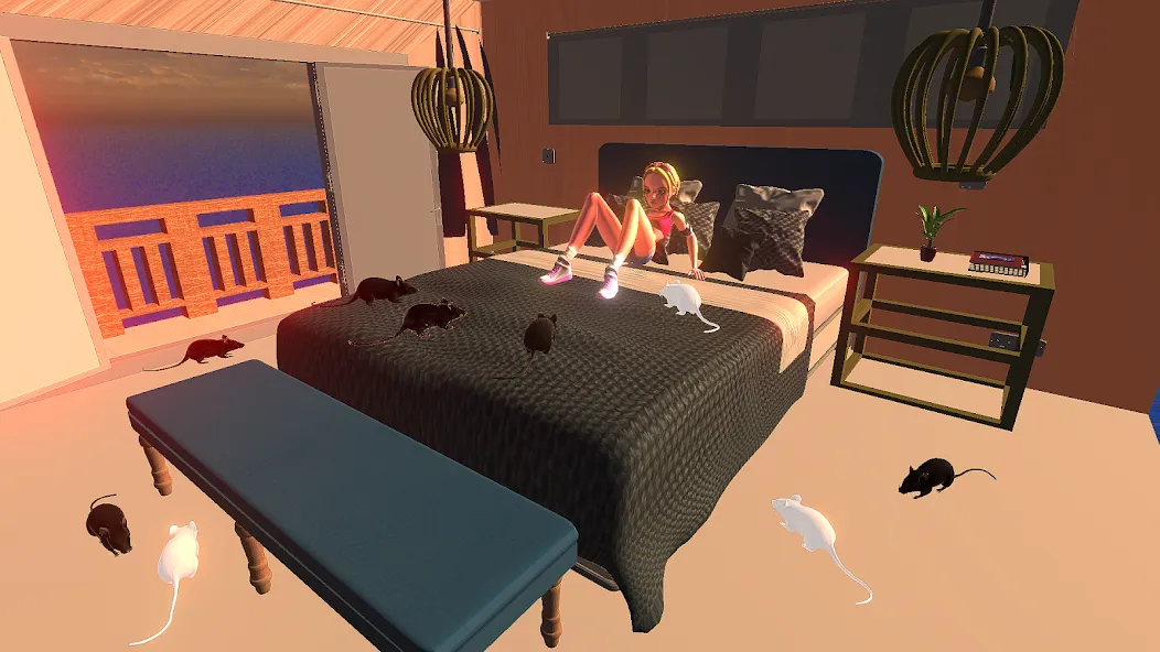 Rat Game &amp; Mouse Simulator [MOD: безлимитные деньги и ресурсы] Screenshot 3
