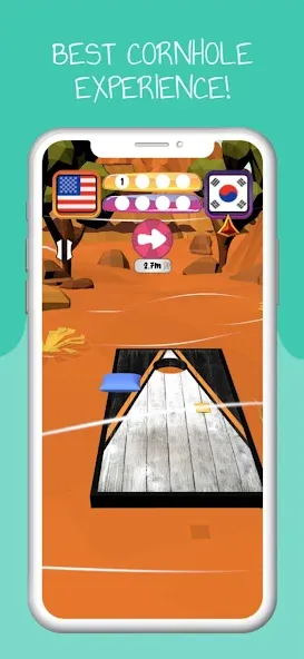 Cornhole 3D: Nations League [MOD: безлимитные монеты и открыты все страны] Screenshot 5