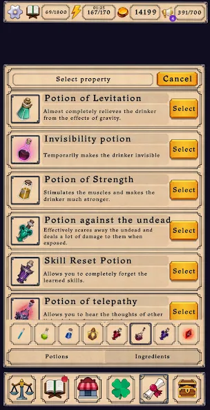 Potion shop: Alchemy Simulator [MOD: безлимитные деньги и ресурсы] Screenshot 4