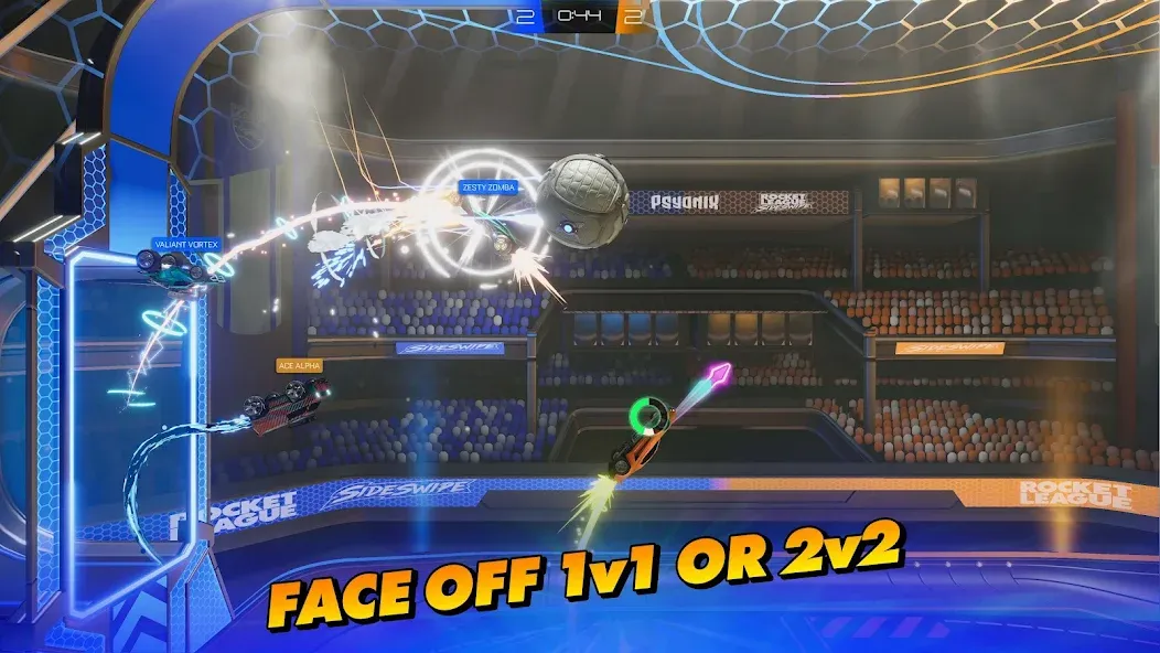 Rocket League Sideswipe [MOD: бесконечные деньги и все машины] Screenshot 2