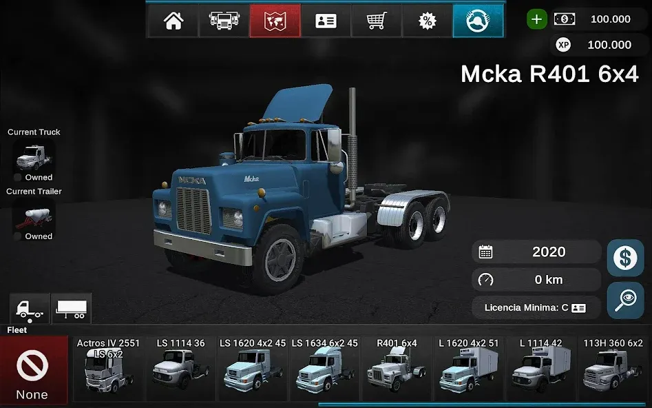 Grand Truck Simulator 2 [MOD: безлимитные деньги и топливо] Screenshot 1