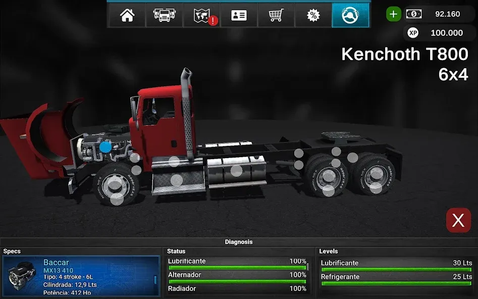 Grand Truck Simulator 2 [MOD: безлимитные деньги и топливо] Screenshot 2