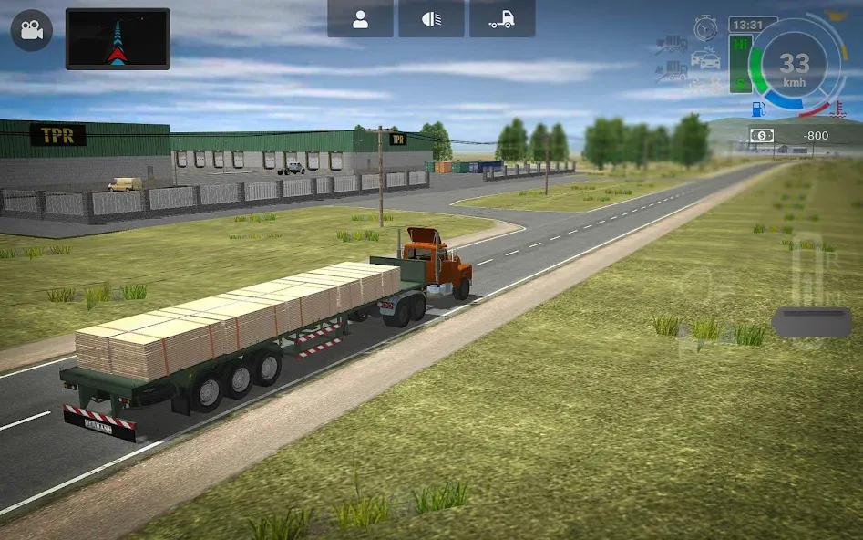 Grand Truck Simulator 2 [MOD: безлимитные деньги и топливо] Screenshot 3