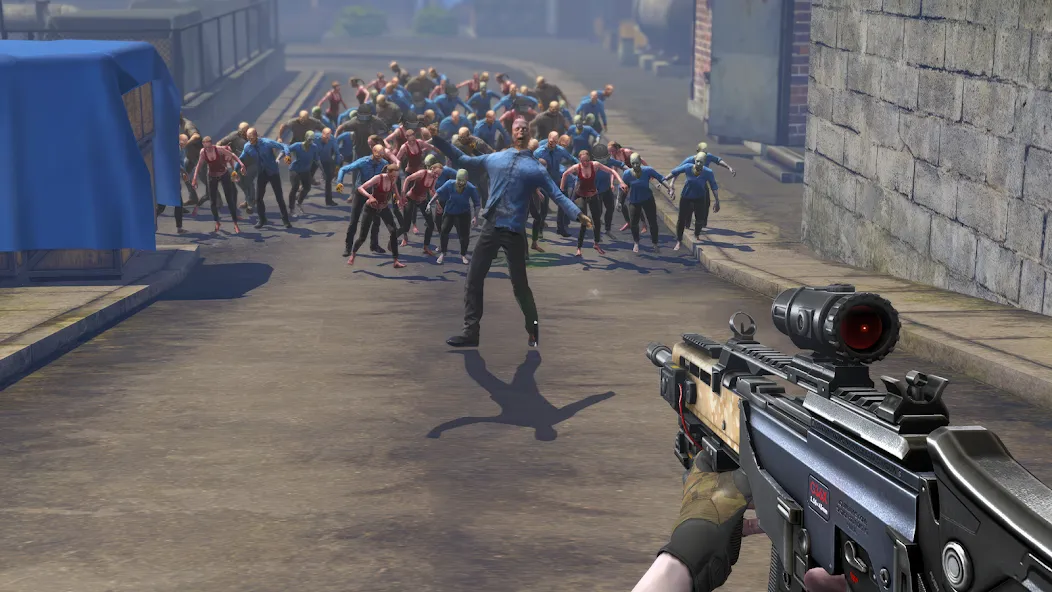 Zombie Apocalypse: Doomsday-Z [MOD: безлимитные ресурсы и оружие] Screenshot 1