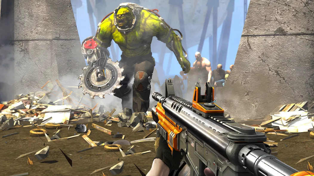 Zombie Apocalypse: Doomsday-Z [MOD: безлимитные ресурсы и оружие] Screenshot 2
