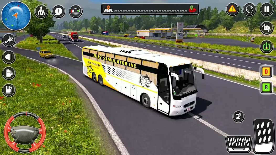 City Coach Bus City Bus Games [MOD: безлимитные деньги и все автобусы открыты] Screenshot 1