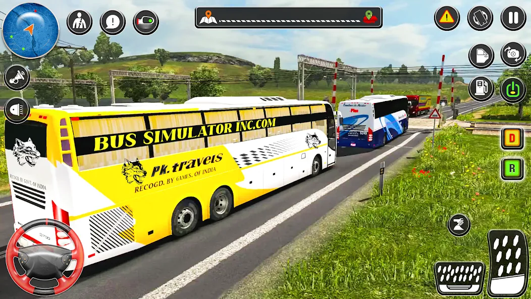 City Coach Bus City Bus Games [MOD: безлимитные деньги и все автобусы открыты] Screenshot 2