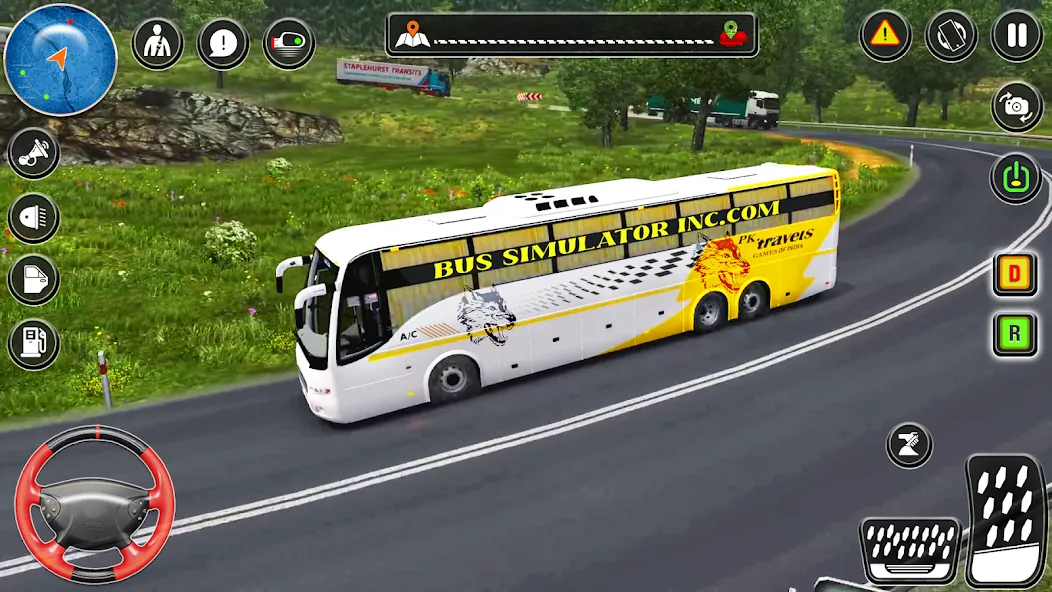 City Coach Bus City Bus Games [MOD: безлимитные деньги и все автобусы открыты] Screenshot 4